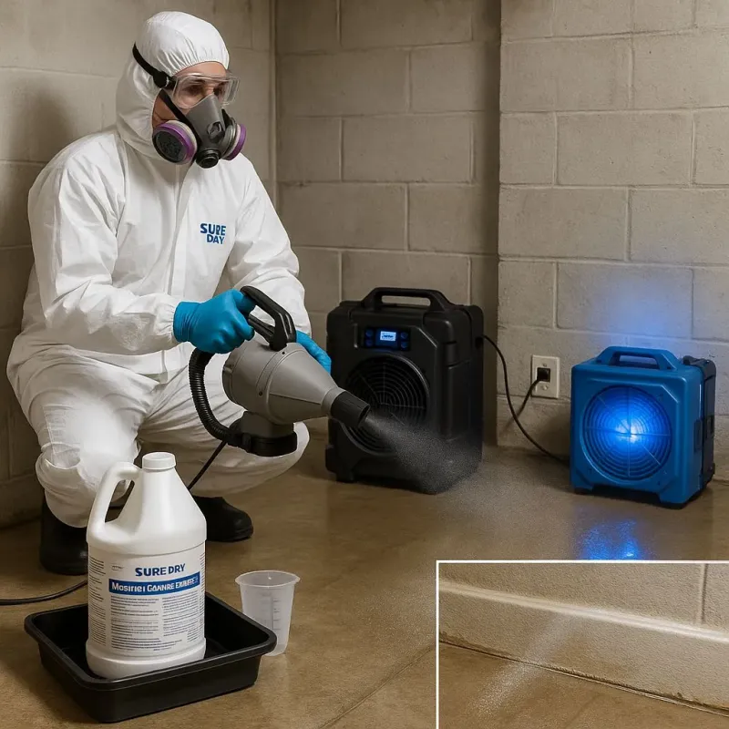 Sanitization and Odor Removal process in Woodville, CA